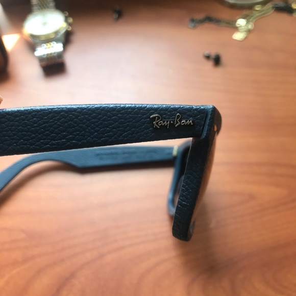 Ray-Ban Wayfare Blue Leather