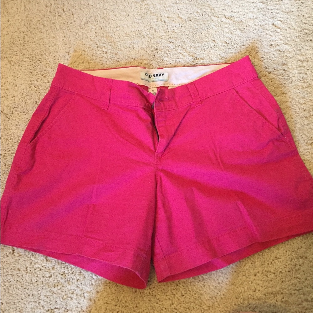 Old Navy Bright Pink Shorts