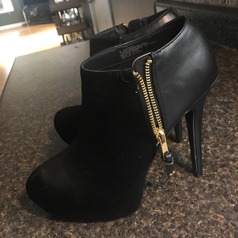 Black booties
