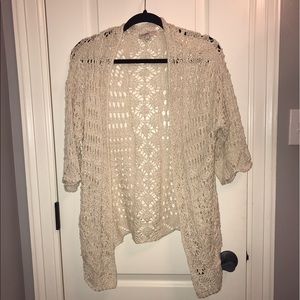 Cream Cardigan