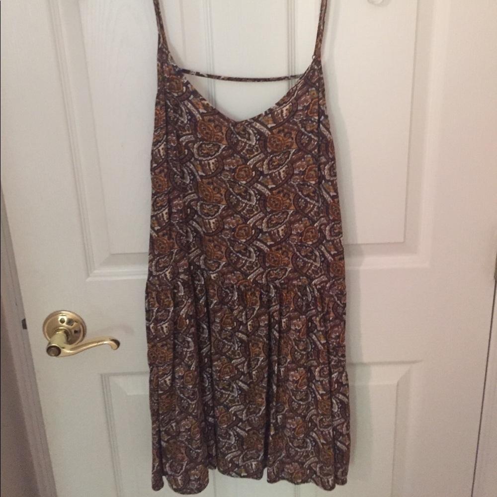American Eagle patterned sun dress