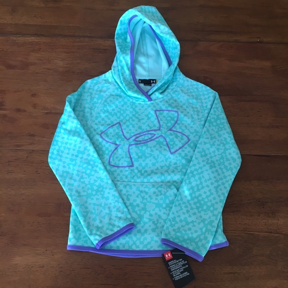 Under Armour Other - 🆕Under Armour Girls' Printed Glitter Logo Hoodie