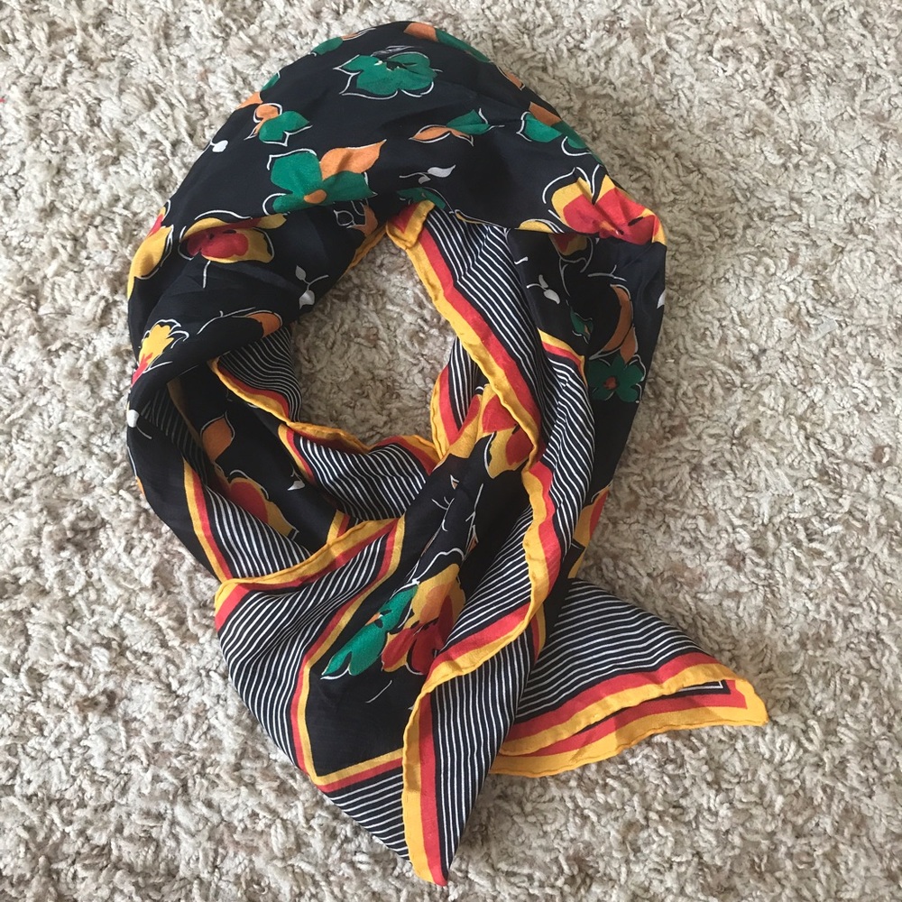 Vintage silk scarf