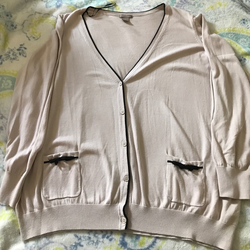 Beige cardigan