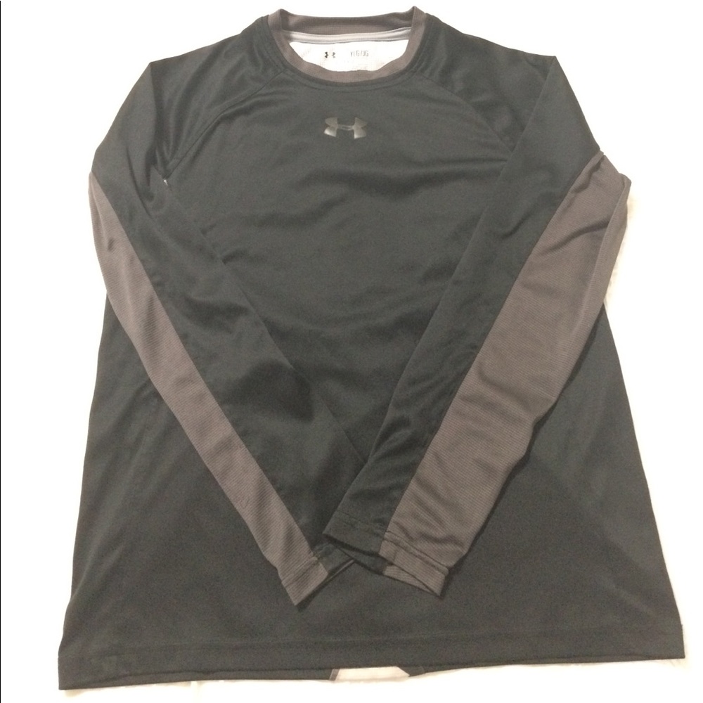 Youth L heat gear shirt.