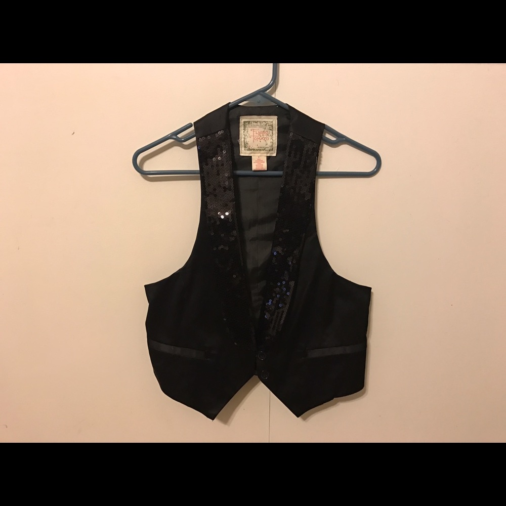 Flying tomato sequin vest
