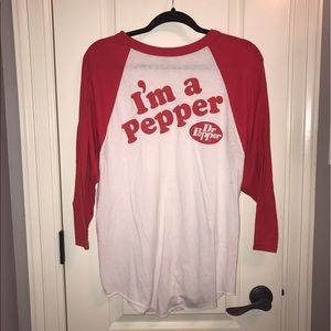 Dr.Pepper Baseball Tee