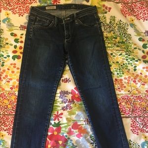 AG Jeans, the Stilt Crop Cigarette Crop