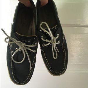 Navy Sperry Topsiders