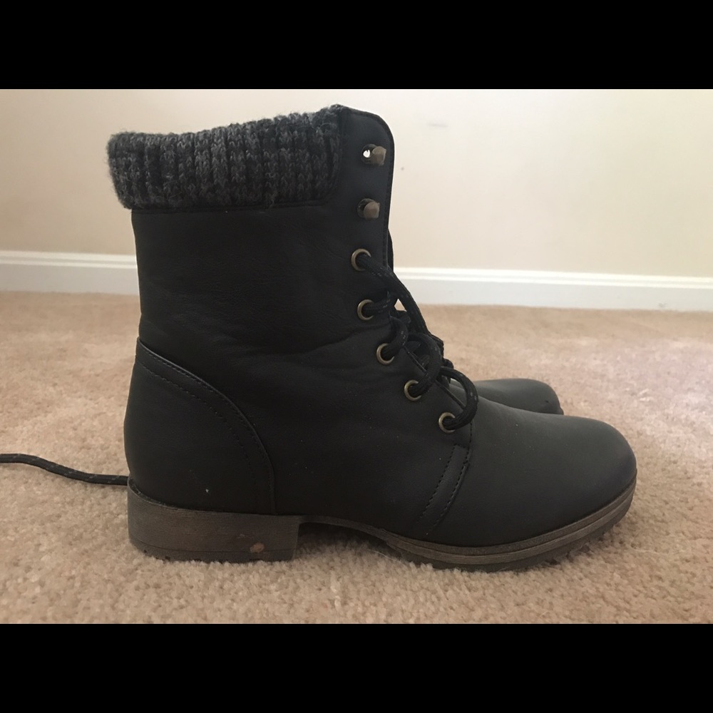 Just Fab Combat Boots