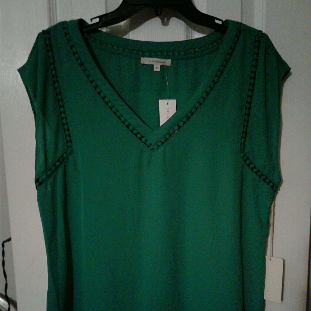 41 hawthorn green Carla blouse