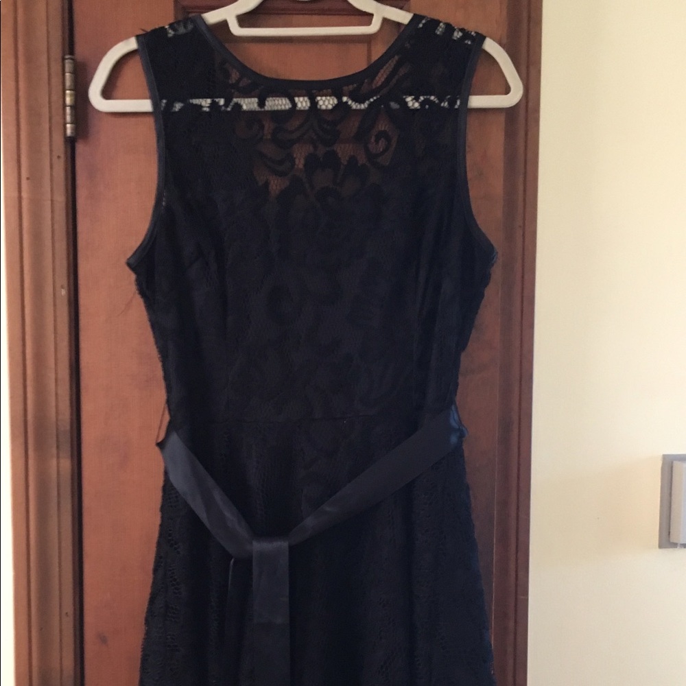 Little black dress.