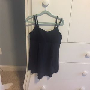 Black spgehetti strap top