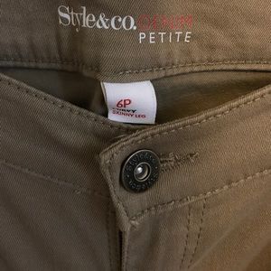 Style & Co. Denim Petite Pants