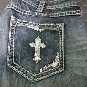Cowgirl tough cropped jeans
