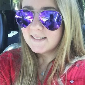 ‼️Ray-Ban Aviator Flash Lens Violet Mirror‼️