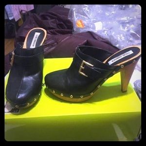 Steve Madden studded clogs