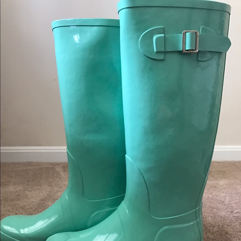 Tiffany Blue Rain Boots