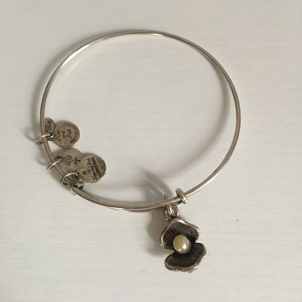 Alex and Ani pearl bracelet