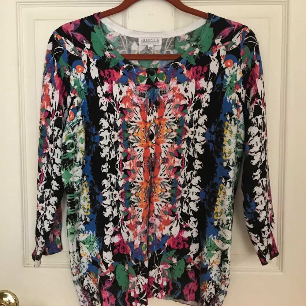 Super Soft Multi Colored Sweater - image 1