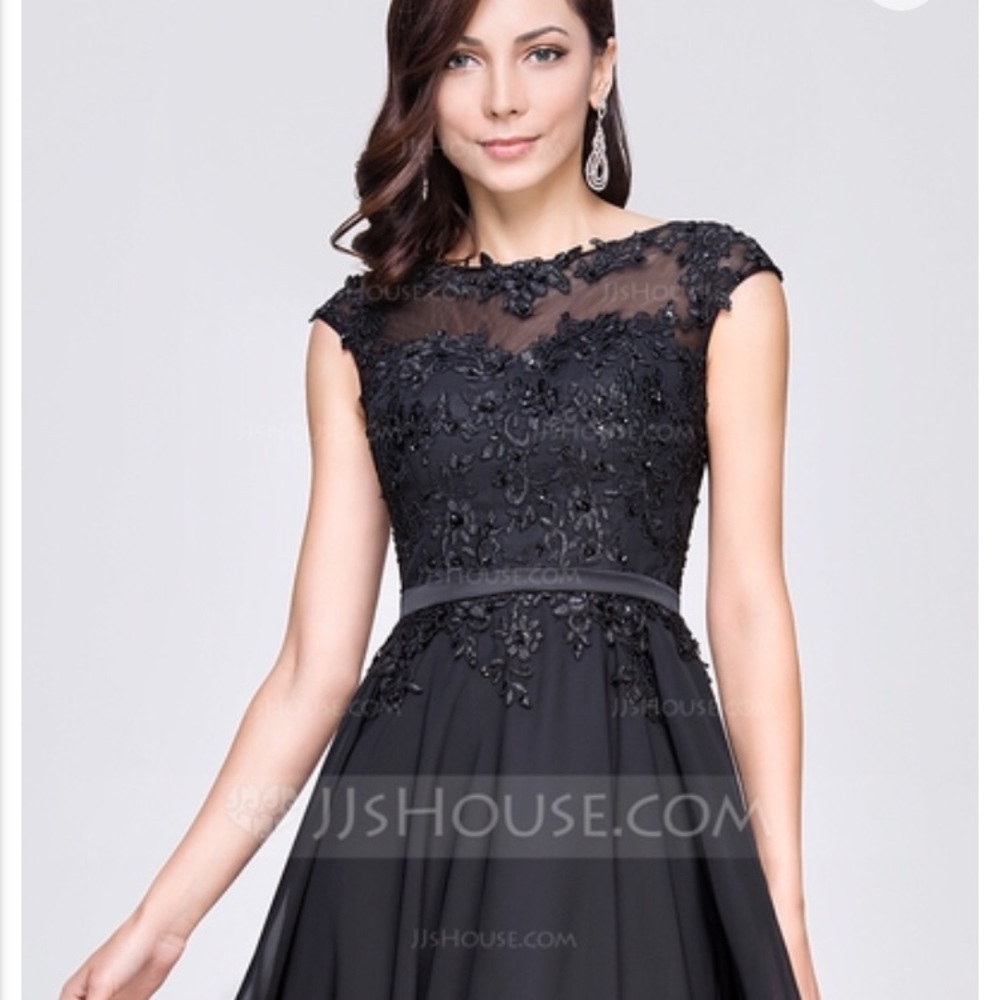 Navy Lace Dress