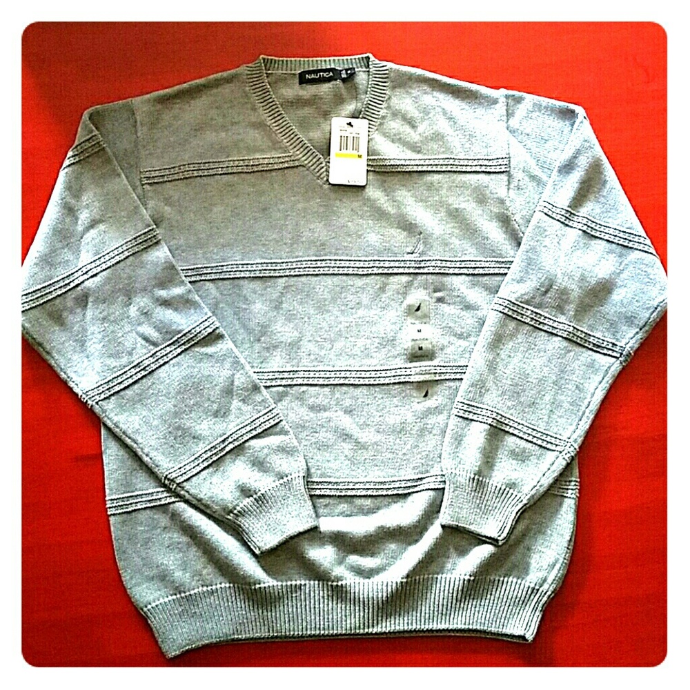 Light Grey Nautica Sweater