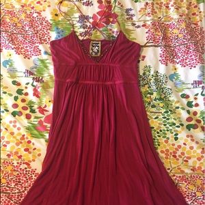 Freepeople red strappy dress