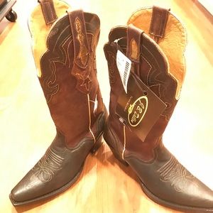NWT WOMENS J.B. DILLON COUNTRY COWBOY BOOTS SZ 8