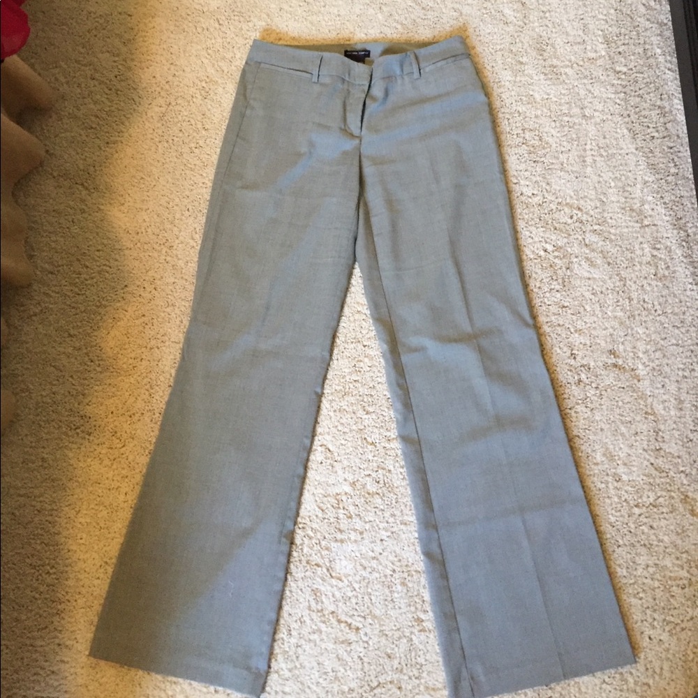 Wide Leg Gray Trousers