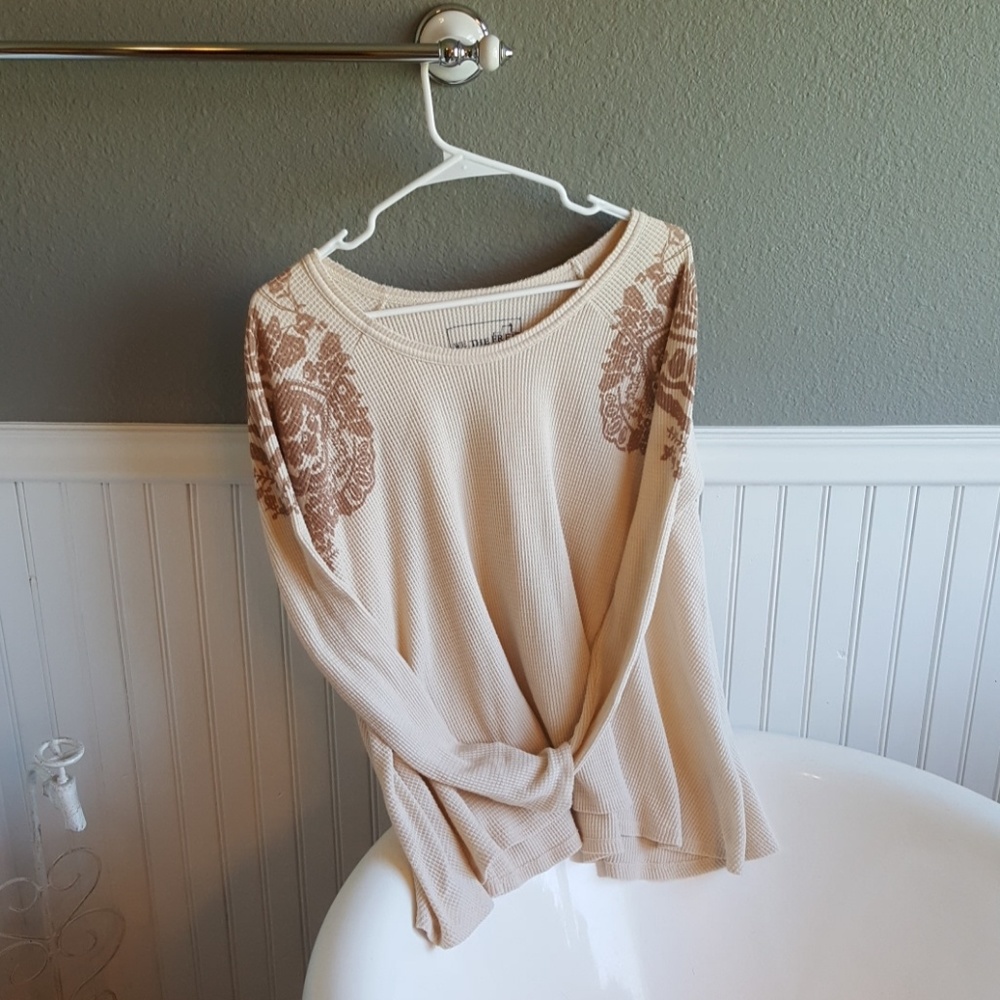 Free People Thermal Top!