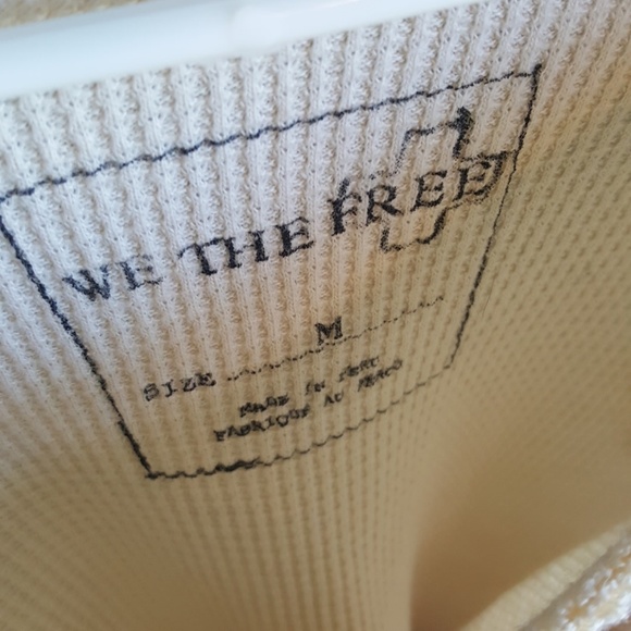 Free People Thermal Top! - Picture 3 of 5