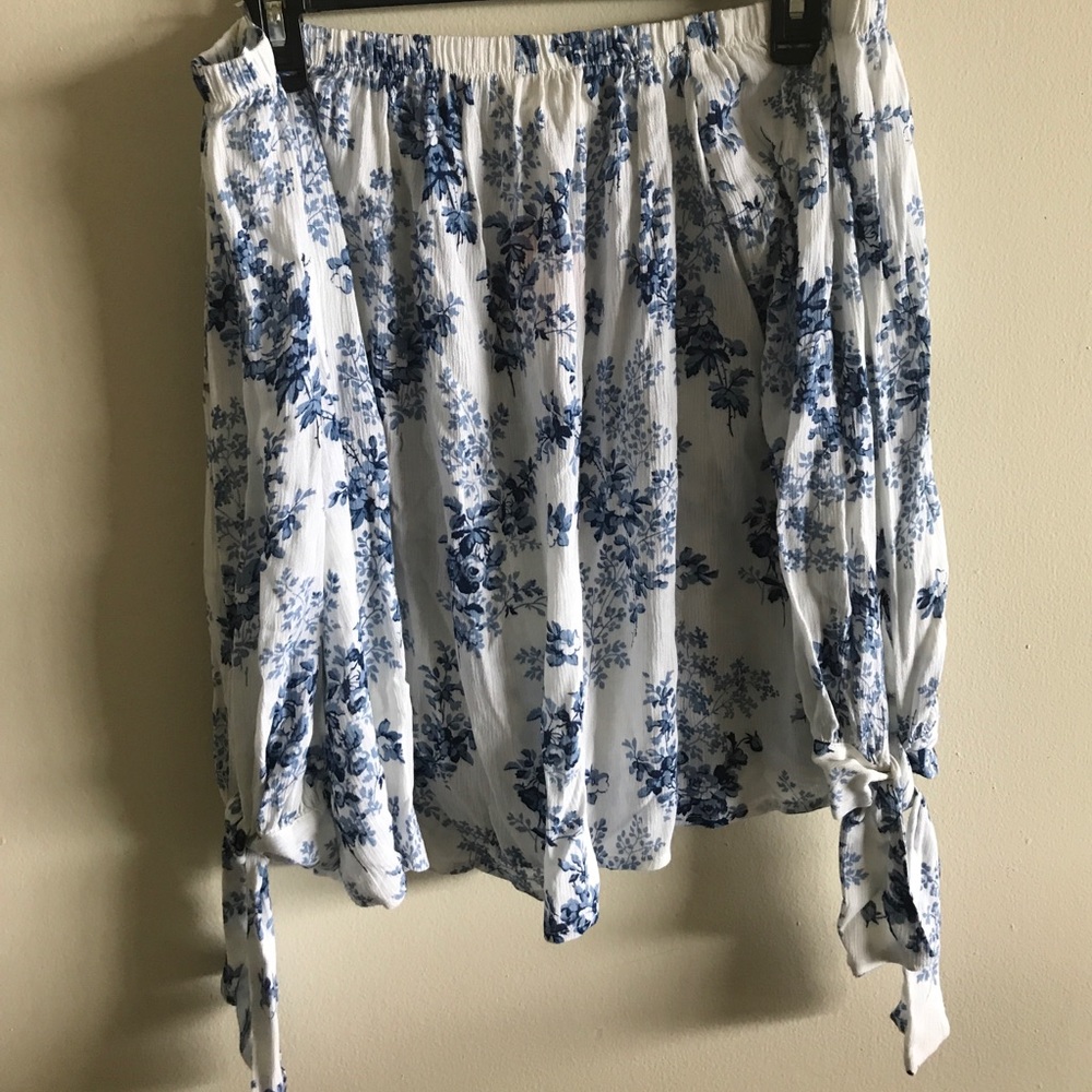 Off the shoulder blouse