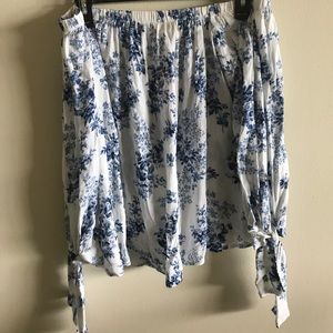 Off the shoulder blouse