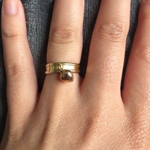 14K Rose & Yellow Gold Ring