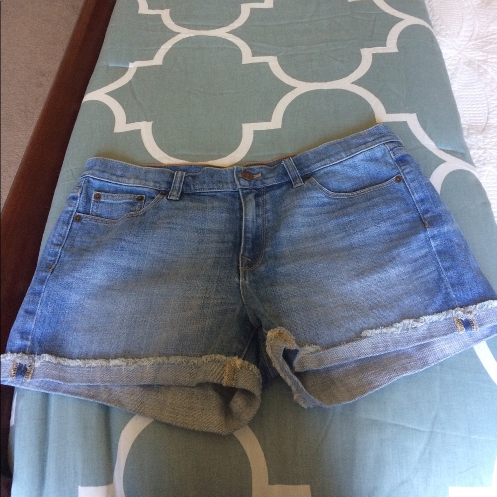 J Crew Denim cutoff Shorts