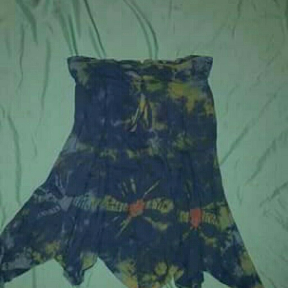 Tie-dye skirt