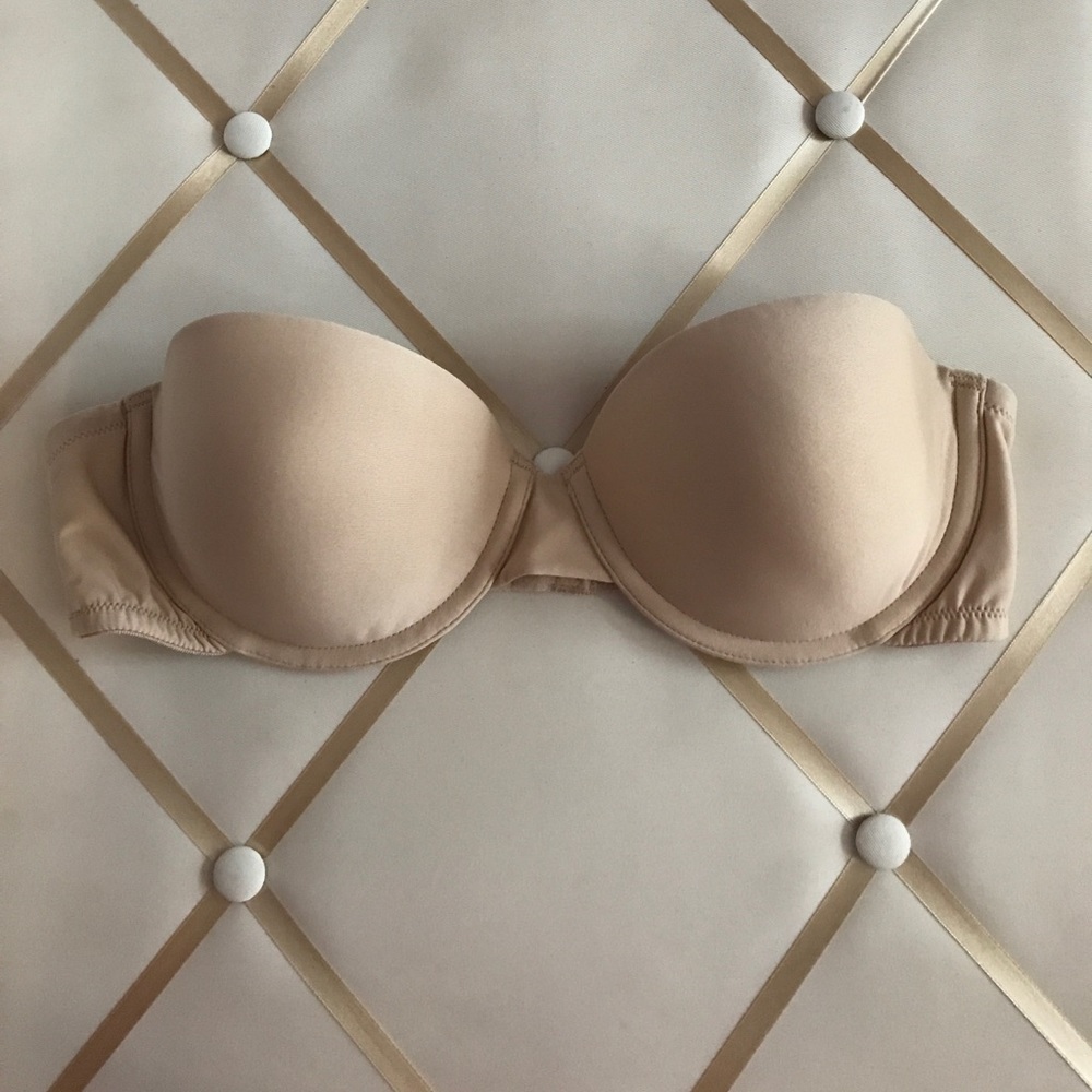 Maidenform nude strapless bra