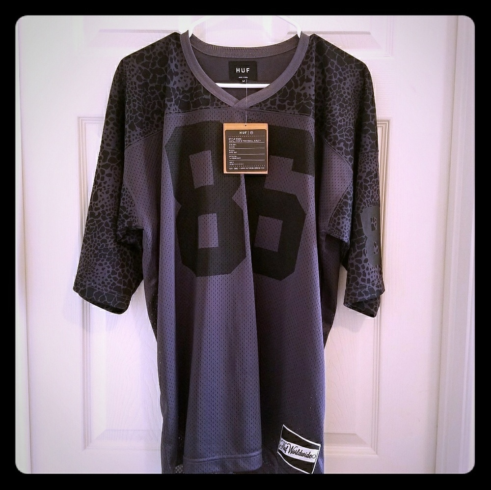 HUF Football Jersey NWT