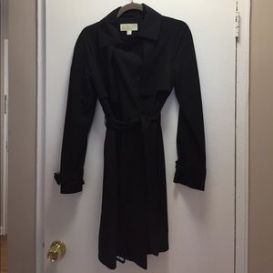 Brand New Michael Kors S Black Trenchcoat