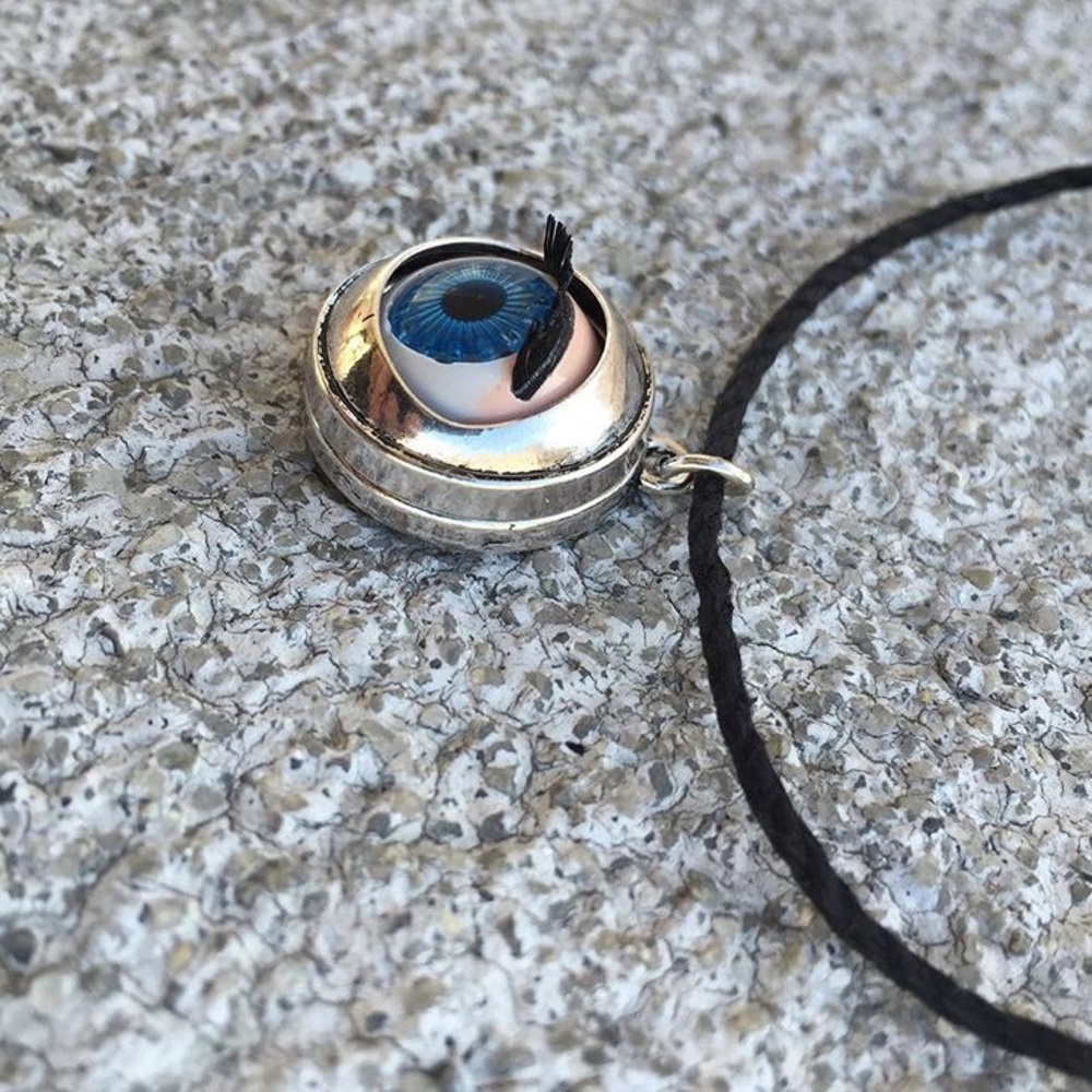 Hand crafted Eye Necklace