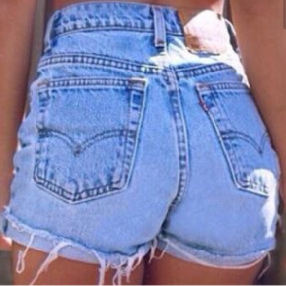 Levi's Pants - Levi cutoffs- super high rise