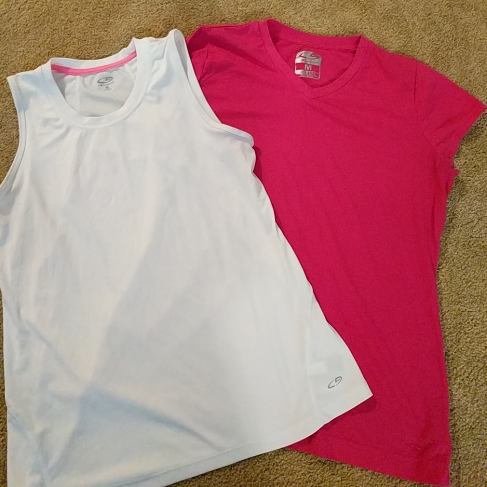 2 champion workout tops