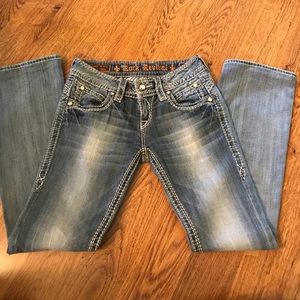 Light Wash Rock Revival Jeans