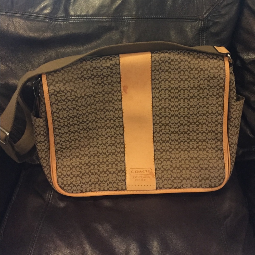 Coach Messenger Bag Diaper Bag