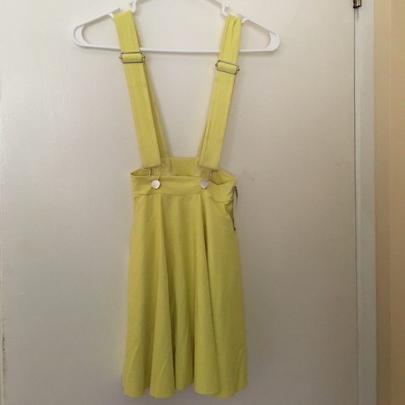 Wasteland Dresses & Skirts - Yellow overall dress