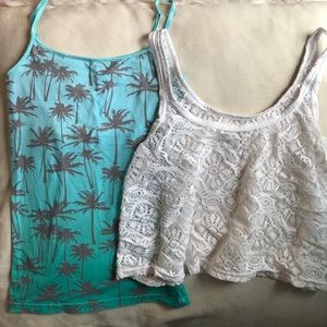 NWOT set of 2 summer tank tops