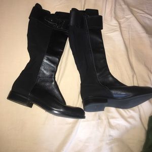 Tahari leather boots