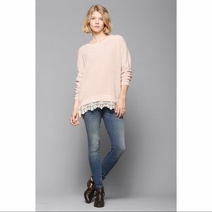 Urban Outfitters 🎀 Oversized Sweater with lace