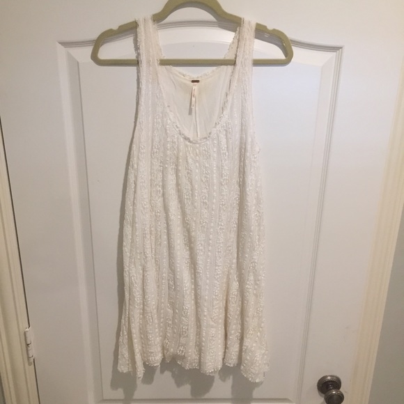 Free People white lace dress - Picture 1 of 4