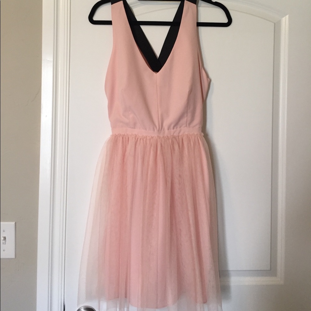 Blush pink dress
